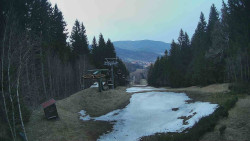 Výstupní stanice lanové dráhy