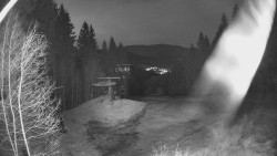 Výstupní stanice lanové dráhy