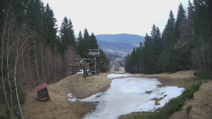SKICENTRUM Miroslav Lipová Lázně - Výstupní stanice lanové dráhy - 25.3.2026 v 06:15 SKICENTRUM Miroslav Lipová Lázně - Výstupní stanice lanové dráhy - 25.3.2026 v 06:15