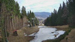 Výstupní stanice lanové dráhy