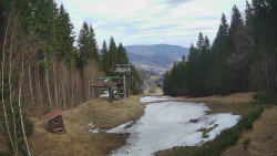 Výstupní stanice lanové dráhy