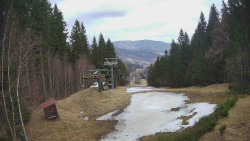 Výstupní stanice lanové dráhy