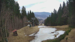 Výstupní stanice lanové dráhy