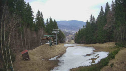 Výstupní stanice lanové dráhy