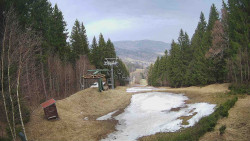 Výstupní stanice lanové dráhy