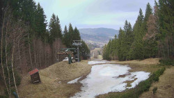 Výstupní stanice lanové dráhy