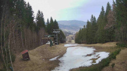 Výstupní stanice lanové dráhy