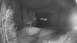 Výstupní stanice lanové dráhy