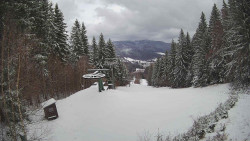 Výstupní stanice lanové dráhy