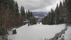 Výstupní stanice lanové dráhy