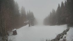 Výstupní stanice lanové dráhy