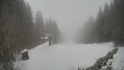 Výstupní stanice lanové dráhy