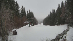 Výstupní stanice lanové dráhy