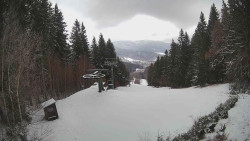 Výstupní stanice lanové dráhy