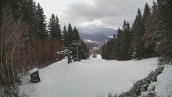 Výstupní stanice lanové dráhy