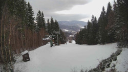 Výstupní stanice lanové dráhy