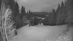 Výstupní stanice lanové dráhy