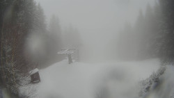 Výstupní stanice lanové dráhy