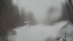 Výstupní stanice lanové dráhy