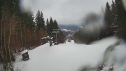 Výstupní stanice lanové dráhy