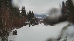 Výstupní stanice lanové dráhy