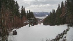 Výstupní stanice lanové dráhy