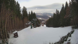 Výstupní stanice lanové dráhy