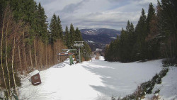 Výstupní stanice lanové dráhy