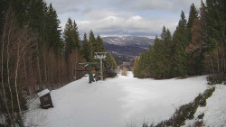 Výstupní stanice lanové dráhy