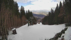 Výstupní stanice lanové dráhy