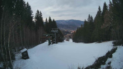 Výstupní stanice lanové dráhy