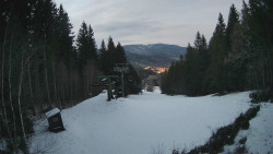 Výstupní stanice lanové dráhy