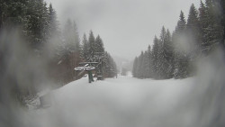 Výstupní stanice lanové dráhy