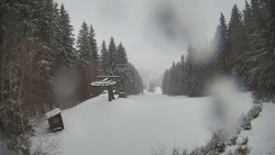 Výstupní stanice lanové dráhy