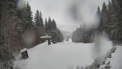 Výstupní stanice lanové dráhy