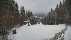 Výstupní stanice lanové dráhy