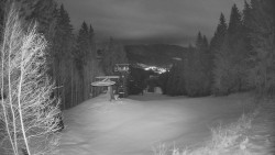 Výstupní stanice lanové dráhy