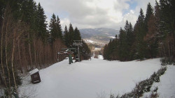 Výstupní stanice lanové dráhy