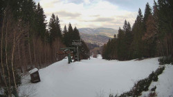 Výstupní stanice lanové dráhy