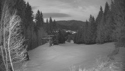 Výstupní stanice lanové dráhy