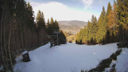 Výstupní stanice lanové dráhy