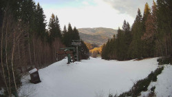 Výstupní stanice lanové dráhy