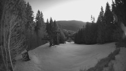 Výstupní stanice lanové dráhy