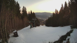 Výstupní stanice lanové dráhy