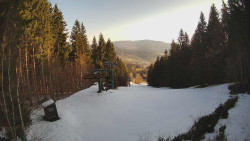 Výstupní stanice lanové dráhy