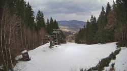 Výstupní stanice lanové dráhy