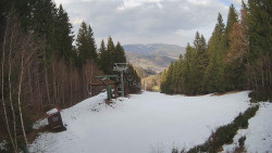 Výstupní stanice lanové dráhy