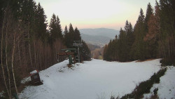 Výstupní stanice lanové dráhy