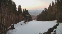 Výstupní stanice lanové dráhy