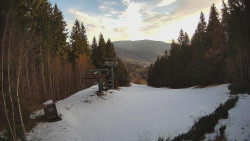 Výstupní stanice lanové dráhy